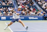 In Picture: Shapovalov in action (Getty)
